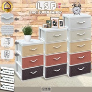 Lemari plastik laci 4 susun 5 susun LSF akako MURAH