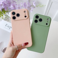 Hot Selling Square Edge Flannel Inside Soft Case for Samsung Galaxy S9 S10 S20 S21 S22 S23 S24 S25 S