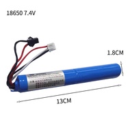 18650 Lithium Battery 7.4V Cylindrical Lithium Battery Electric Toy Model Aircraft Long Lithium Batt