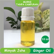 minyak atsiri jahe murni 100% penyulingan ginger pure essential oil - 10 ml