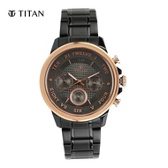 Titan Regalia Sovereign Black Dial Chronograph Men's Watch 1747KM02