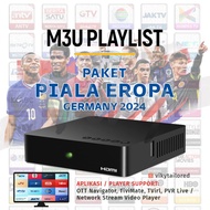 Limited! Stb Tv Box Android Tv M3U Iptv M3U Paket Euro Piala Eropa Terbatas
