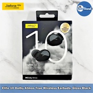 (Jabra) Elite 10 Dolby Atmos True Wireless Earbuds Gloss Black หูฟังบลูทูธไร้สาย ระบบเสียงDolby Atmo