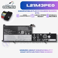 L21M3PE0 L21C3PE0 Laptop Battery Ide Pad FLEX 5 14ABR8 14IAU7 14IRU8 16ABR8 16ALC7 16IRU8 L21M3PE1 L