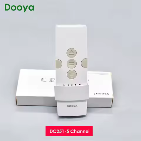 Dooya DC251 5-Channel RF433 Remote Controller,RF433 Wireless Emitter for Dooya RF433 Curtain Motor/T