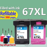 Compatible HP 67 HP 67XL HP 67XXL Ink Cartridge for HP 4120 4122 4125 4132 4140 4152 4155 4158 Ink C