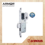 ARMOR STAINLESS STEEL DEAD LOCK SET WITH PROFILE CYLINDER ADL-41054 (SINGLE / DOUBLE)