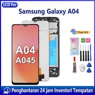 ORIGINAL LCD Untuk Samsung Galaxy A04 SM-A045F, SM-A045F/DS, SM-A045M