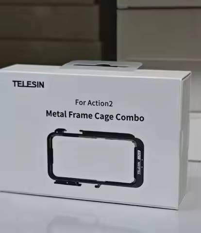 telesin For DJI osmo Action 2 Metal Frame Cage--Clearance Sale