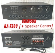 Elektronik Home Theater POWER AMPLIFIER CRIMSON KA7200 BARU