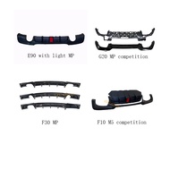 Wholesale Rear Diffuser M Performance M5 competition style rear bumper lip For BMW 3series E90 F30 G