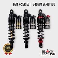 Black Diamond - Shock Breaker 688 X Series Rear Suspension Vario 160 / 150 / 125 340mm