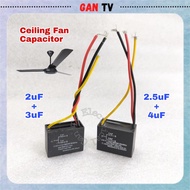 Heavy Duty Ceiling Fan 2uF+3uF/2.5uF+4uF 300V AC BM Capacitor PCB Board Motor Condenser GANTV
