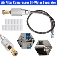 High Pressure Oil-water Separator Hose 40mpa 0.5m Filter Core M8 Female PCP Separator Thread For PCP Electric Air Compre