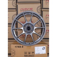 ล้อแม็ก TC105X 17*8.0. ET35 5/114.3 (งานKAYS)