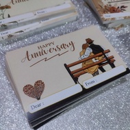 Happy Anniversary Greeting Card Happy Engagement Greeting Card/ Anniversary Card