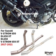 For SUZUKI DL650 V-Strom DL 650 XT ABS 2017 - 2022 Motorcycle Exhaust System Muffler Escape Moto Mo
