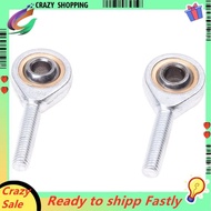 2 Piece 6mm Fisheye SA6T/ K Threaded Lager Rod End Spherical Bearings