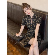 Cheongsam Dress Women Dress Sweet Gentle Princess Style cheongsam Dress cheongsam Chinese Style High-End Improved cheongsam ️ New Design ️ Floral Dress cheongsam 2024