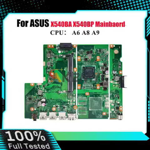 X540BP Laptop Motherboard For ASUS VivoBook A540B X540B F540B X540BP R540B X540BA D540B Notebook Mai