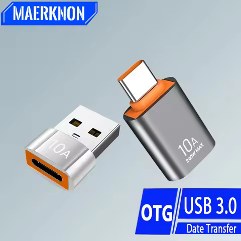 10A OTG USB 3.0 Type C OTG Adapter USB C Male to USB 3.0 Female Cable Converter OTG USB For Xiaomi S