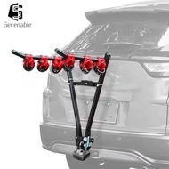 [Serenable] Generic Bike Carrier Car Rear Bicycle Rack 50mm Tow Ball Mount Bicycle Carrier Tow Ball 