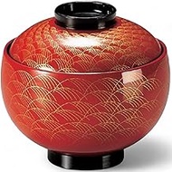 J-kitchens Miso Soup Bowl, 3.1 inch (3.1 cm), Cloth Bag Bowl, Zu Musashino, 3.8 x 3.5 inches (9.7 x 