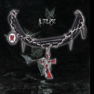 Alteclipse Bloody Cross Choker – N89 Grunge Gothic Vintage Necklace Alteclipse Bloody Cross Choker/ 