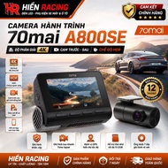 70mai A800SE Dash Camera Recording 2 Channels Front and Rear UHD HDR Quality (International Version 