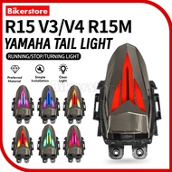 R15 V3 V4 R15M Yamaha Tail Light RGB Brake Lampu Belakang LED Integrated Taillamp With Signal 6 Mont