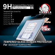 Tablet Tempered Glass Surface ( Ready stock ) Pro 9 Surface Pro X Pro3 Pro 4 Pro 5 Pro 6 Pro 7 Surfa