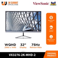 ViewSonic VX3276-2K-MHD-2 32" WQHD 2560 X 1440 75Hz Entertainment Monitor