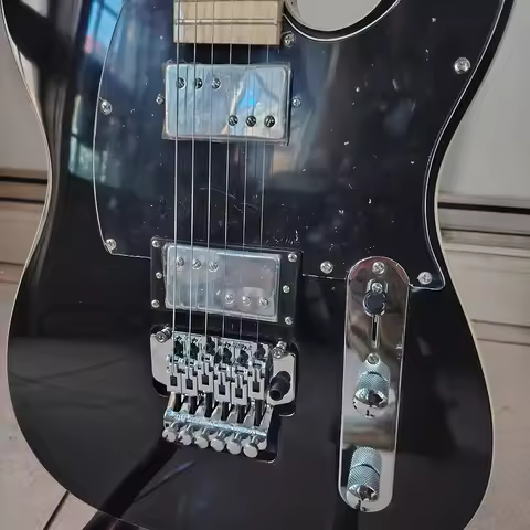 In stock Black TL Floyd Rose Tremolo Bridge, select the fastest shipping method according to the buy