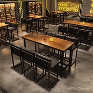 Bar High Chair Combination Table Chair Solid Wood C8IA