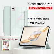 Case Honor Pad X9a 11.5 inch Magnetic Protective Case for Honor Pad X9 Pro 11.5inch Cover With Trans