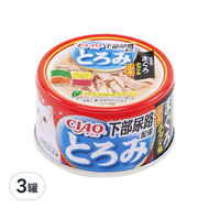CIAO 多樂米濃湯罐 排尿配方 A-57  雞肉+鮪魚+干貝  80g  3罐