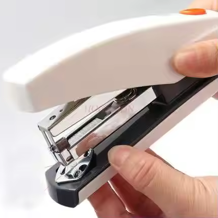 Labor-saving stapler student stapler office thickening stapler binding supplies binding machine manu