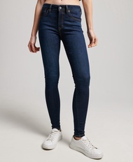 Superdry Organic Cotton Vintage Mid Rise Skinny Jeans - Van Dyke Mid Used