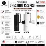 TIMEMORE Chestnut C3S Pro Manual Coffee Grinder S2C Burr Inside All Metal Body Portable Hand Grinder