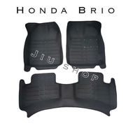 5d carpet for Premium Honda Brio 5d car jiu shop carpet
