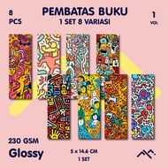 [8PCS] Bookmark Vol. 1 || Aesthetic || Aesthetic Aesthetic || Aesthetic Bookmark.