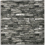 70X77 CM Wallpaper Dinding 3D Foam Kamar Tidur Aesthetic Ruang Plafon Tamu Batu Bata Dekorasi Dindin