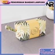 Wedding souvenir canvas cube pouch 18x9x7 pencil organizer - Canvas 18x9x7 HIMMEL SOUVENIR