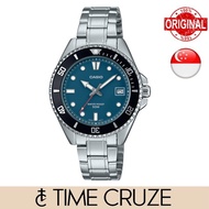 [Time Cruze] Casio Duro MDV-10 Stainless Steel Case Aluminum Bezel Sports Men Watch MDV-10D-2A1 MDV-