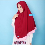 Khimar TURQI 2 TONE size M by Turqisyari