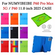 For NUMVIBEIBE P60 Pro Max 5G 2025 Fashion Soft Silicone Thickened Drop resistant P60 11'' Android T