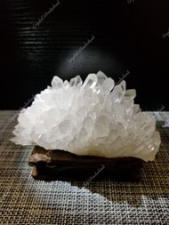 CQR248 (花型狀)高質白水晶簇 (14*8*6cm)(700g)