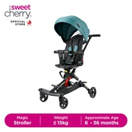 Sweet Cherry 360 Degree Rotation Foldable BF2 Bueno Magic Stroller