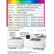 recycle 16X W2040X Compatible To H* Laserjet Pro M454nw M454dn M454dw MFP M479dw too many