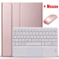 Case with Touchpad Keyboard For Huawei Matepad 10.4 T10s 10.1 Pro 10.8 Mediapad M5 10 Pro M6 10.8 M5 Lite 10 T5 With Cover